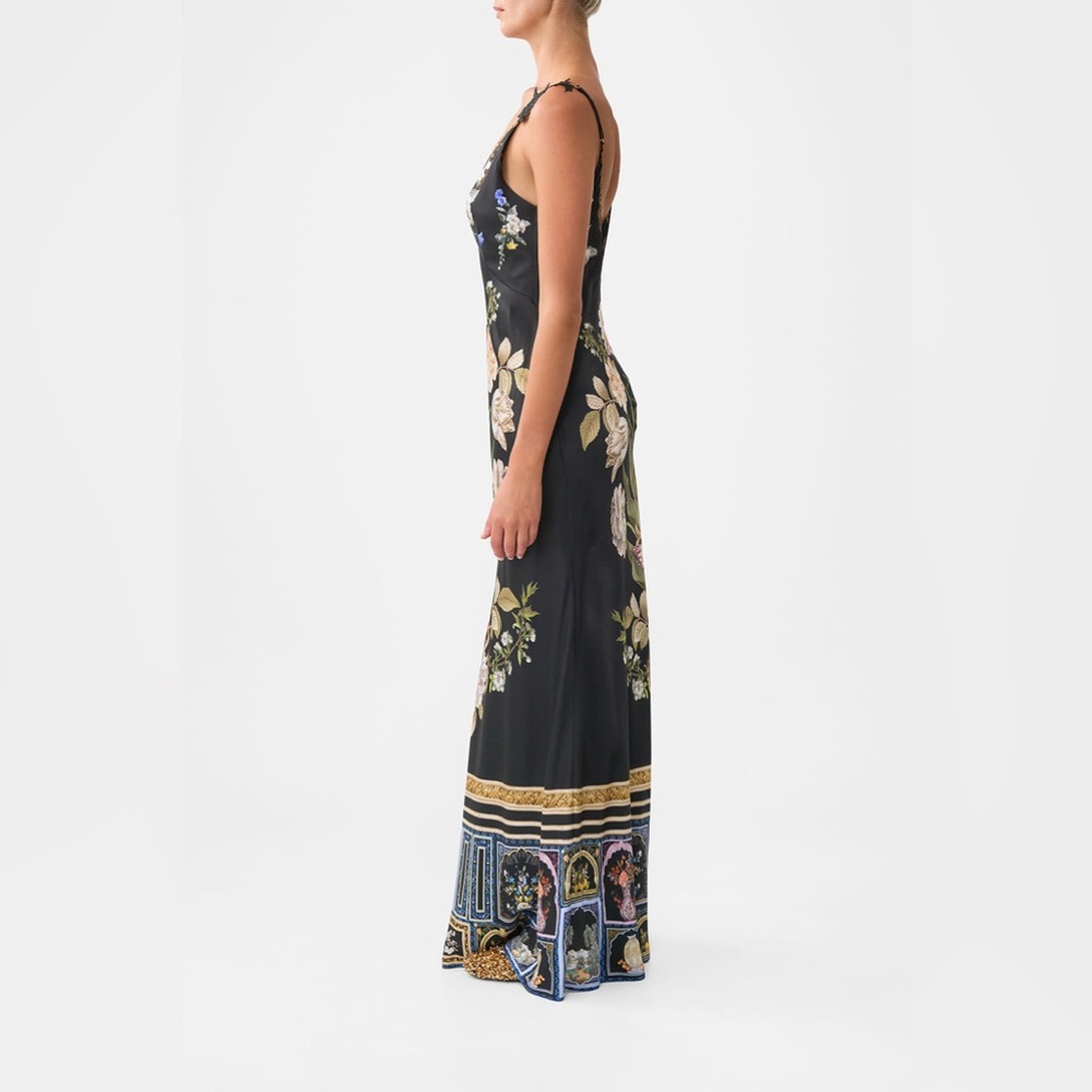 CAMILLA V Neck Full Length Bias Slip Dress
Ottoman Elegance,BRAND NEW,small,$895 - Picture 11 of 17